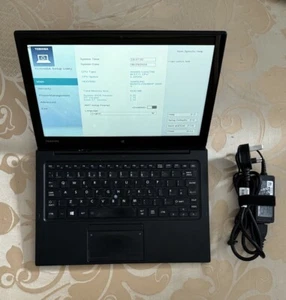 Toshiba Business Laptop, Intel Core M, 128SSD, 8GB Memory, USB 3.0 PSU, Free P&P - Picture 1 of 6