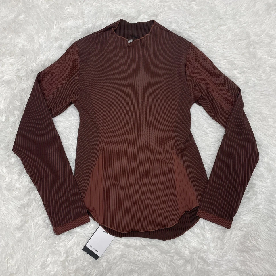 Nike Yoga Dri-FIT ADV Women's Long-Sleeve Top SZ M DQ5603 010