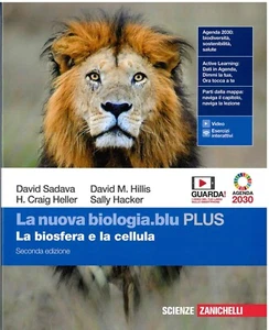 La nuova biologia blu La biosfera e la cellula Ediz PLUS Per le Scuole superiori - Foto 1 di 2
