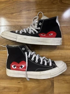 Größe 9 - Converse Chuck Taylor All Star High x Comme des Garcons Play 2015 - Bild 1 von 7