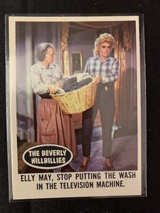 1963 TOPPS BEVERLY HILLBILLIES TV VINTAGE BUBBLE GUM TRADING CARD #25