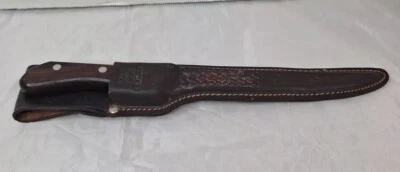 Cuchillo de filete de pescado Maxam hecho en Japón King Fisher funda de cuero EE. UU. Foto 1 de 4