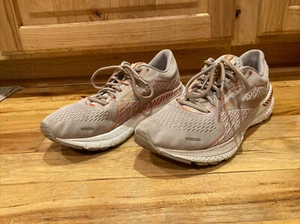 Brooks Adrenaline GTS 21 1203291B592 Beige Running Shoes Sneakers Womens 11.5B - Picture 1 of 12