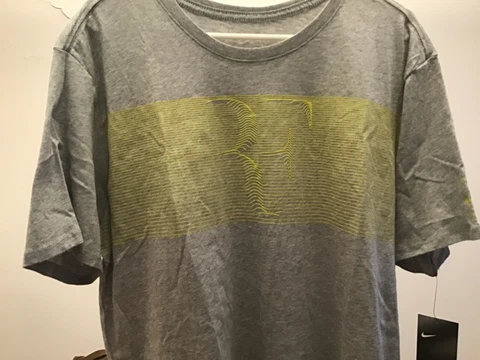 🎾 NEW NWT Nike Court Roger Federer RF Logo Tennis Mens Shirt XL Maestro Laver Cover