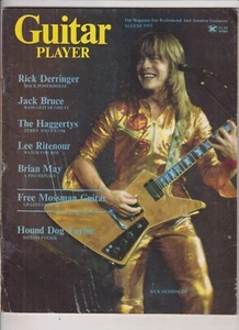 Guitar Player Mag Rick Derringer Jack Bruce August 1975 022620nonr - Picture 1 of 1