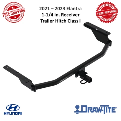 Enganche de remolque Draw-Tite 24999 clase I, receptor de 1-1/4" para Hyundai Elantra 21-23 Foto 1 de 4