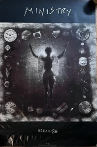 Ministry Poster Original 90s Vintage 1992 ΚΕΦΑΛΗΞΘ Psalm 69 Promo 24x36 - Bild 1 von 3