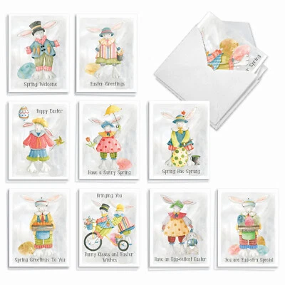 Floppy Ears Easter 20 Mini Notes w/ Envelopes - Image 1 of 4