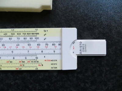 Rechenschieber  27 cm  Rechenstab Aristo mit Hülle - Bild 1 von 4