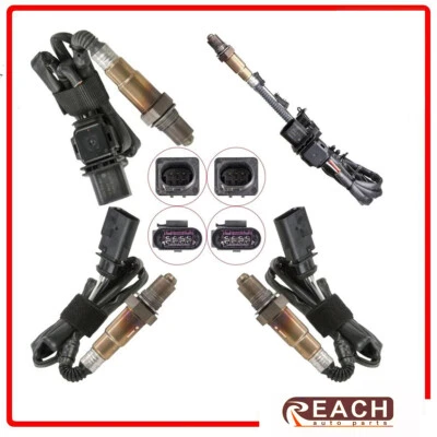 Sensor de oxígeno O2 4 piezas para Volkswagen Passat 2012-2018 3,6 L aguas arriba + aguas abajo Foto 1 de 4