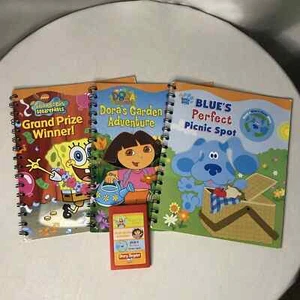 Story Reader 3 Storybooks: Sponge Bob, Dora The Explorer & Blues Clues Cartridge - Picture 1 of 5