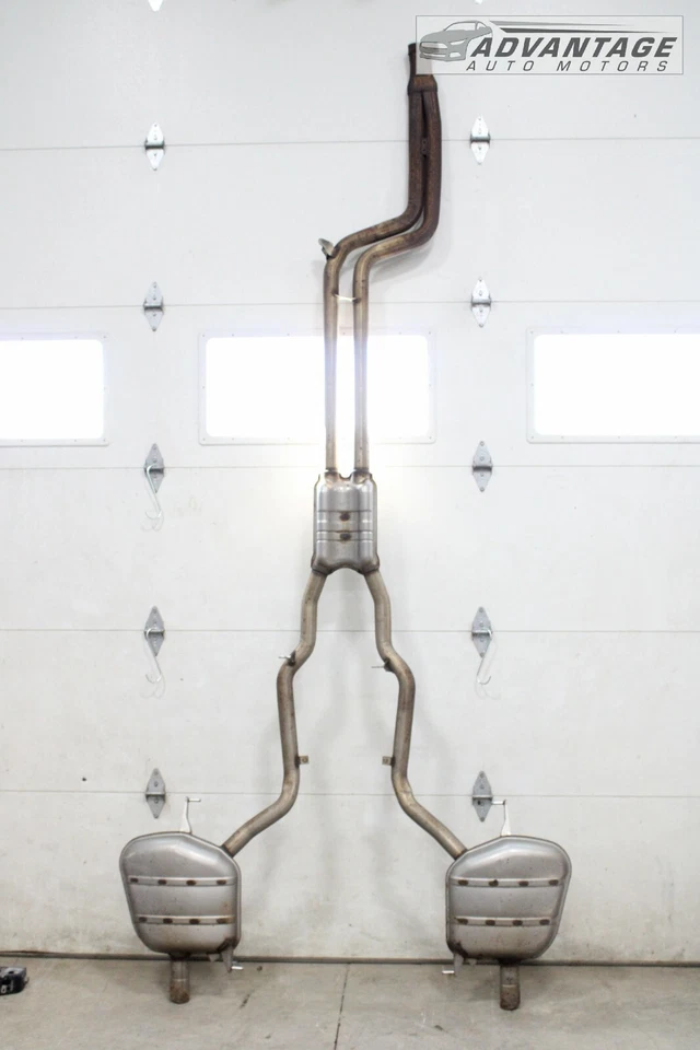 2011-2016 宝马 535I XDRIVE F10 3.0L N55 排气系统消声器下管原始设备制造商 — 第 1/4 张图片