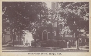 Sturgis Michigan Presbyterian Church Posted 1934 - Picture 1 of 2