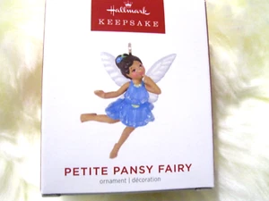 2023 Hallmark Miniature PETITE PANSY FAIRY - MIMB - MINI - Picture 1 of 1