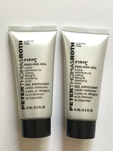 x2 Peter Thomas Roth Firm X Peeling Gel Exfoliant Travel Size 0.5 oz /15 ml each - Picture 1 of 3