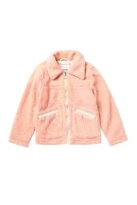 $90 Urban Republic Girl's Soft Fleece Front Zip Jacket , Pink , Size M (10-12) - Picture 1 of 1