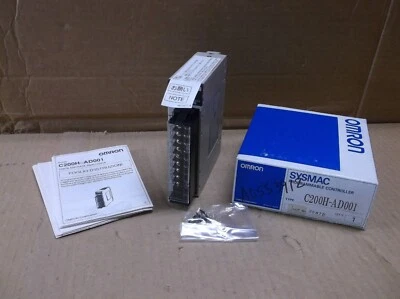 C200H-AD001 Omron PLC NEW In Box 4 Point Analog Input Module Card C200HAD001 - Image 1 of 4
