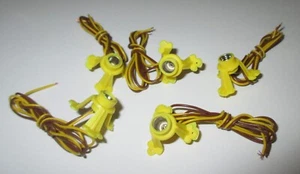Beleuchtungssockel mit E5.5 Gewinde LED oder Birnchen für 12-19V 5 Stück *NEU* - Bild 1 von 2