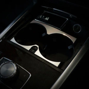 Consola portavasos de agua lentejuelas embellecedor para Mercedes Benz Clase E W212 2012-2015 - Imagen 1 de 4