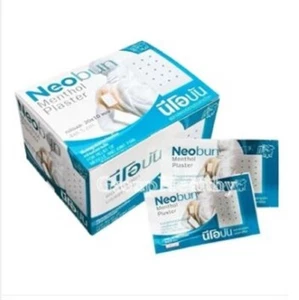 200 Sheet Neobun menthol plaster cool relief pain Muscle Ache Treatment - Picture 1 of 7