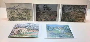 Paul Cezanne (1839-1906) - Lotto di 5 cartoline d'epoca non spedite 4" x 6" - Foto 1 di 24