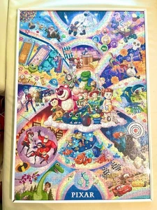 Rompecabezas Tenyo Disney Pixar 1000 piezas colorido collage de personajes sin caja - Imagen 1 de 1