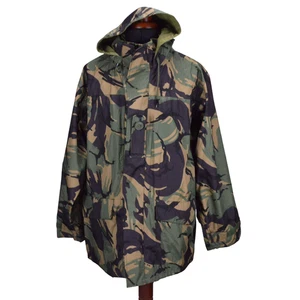 British Army Military DPM Woodland Jacket 180/104 L Reg MVP Gore Tex Zip Hooded - Bild 1 von 12