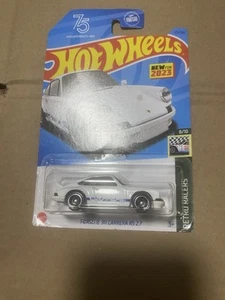 Hot Wheels White 1973 Porsche 911 Carrera RS 2.7 - Picture 1 of 2