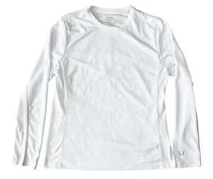Huk Women’s Shirt Icon X Fishing Long Sleeve White Large UPF 50+ Protect Outdoor - Picture 1 of 8