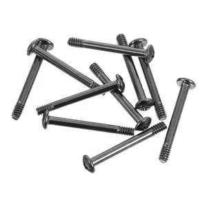 10 Pcs Long Screw Computer Radiator Fan Fixation Chassis Fixing Screws - Afbeelding 1 van 12