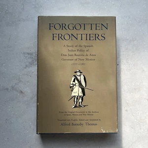 Forgotten Frontiers / Alfred Barnaby Thomas / Karte enthalten / 1969 Hardcover - Bild 1 von 13