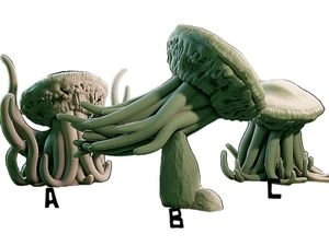 L'appel de Cthulhu - Figurine Méduse géante - Imagen 1 de 1