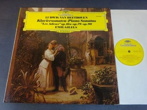 BEETHOVEN - PIANO SONATAS 25, 26 & 27 LP, Emil Gilels, DG 2530 589 - Foto 1 di 4
