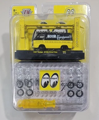 M2 MACHINES 1967 Dodge A100 Panel Van Chase Mooneyes Model-Kit - Image 1 of 2
