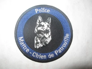 FRANCE FOREIGN K9 POLICE PATCH (READ DESCRIPTION) MAITRE-CHIEN - Picture 1 of 1