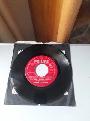 disque vinyle Johnny Hallyday ref 336 292 1970 pressage canada - Photo 1/2