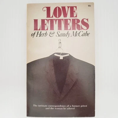 Love Letters of Herb and Sandy McCabe Paperback Vintage Book 1973 Foto 1 de 4