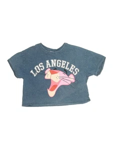 Zara Girls Blue Short Sleeve T-Shirt 10 - Picture 1 of 2