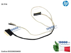 HP 15-AC 15-AF 15-AY 15-BA DC020026M00 250 G4 255 G4 250 G5 LCD Flachkabel - Bild 1 von 1