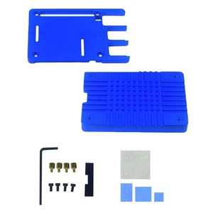 Aluminium Alloy Metal Enclosure Part For Raspberry Pi 4 Ultra-thin CNC Model B - Photo 1/12