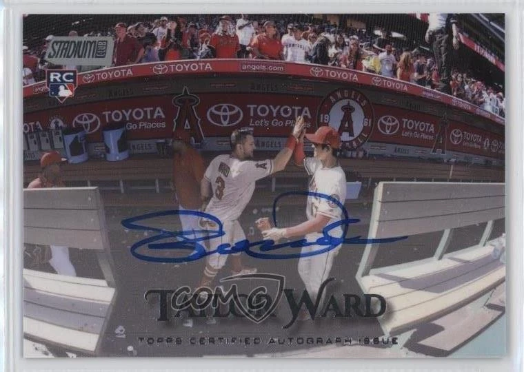 2019 Topps Stadium Club Auto Taylor Ward #SCA-TW Rookie Auto RC - Image 1 of 2
