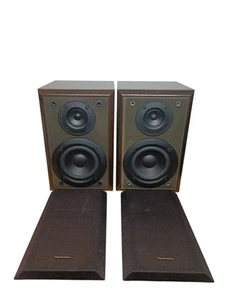 Technics SB-HD50A Speaker System HiFi Lautsprecher Boxen Bassreflex 30/60W Braun - Bild 1 von 11