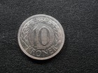 Old world foreign coin Denmark 10 kroner 1984 Km864 Margrethe Ii (110)