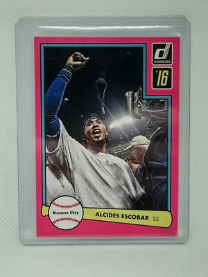 Alcides Escobar 2016 Donruss Baseball - Retro 1982 #37 ROSA - Kansas City Royals Foto 1 de 2