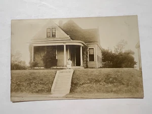 RPPC Photo Postcard Old Farmhouse 1913 Kansas City Missouri - Picture 1 of 2