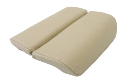 Center Console Armrest Leather Synthetic Cover for Cover Lincoln MKS 09-16 Beige - Image 1 of 4
