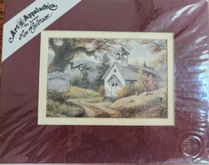 Precious Memories by Lee Roberson Art Print- Great Smokey Mountains Matted - Picture 1 of 3