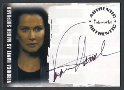 2006 Tintenwerke LOST: Revelations VERONICA HAMEL als Margo Shephard Autogramm AUTO - Bild 1 von 2