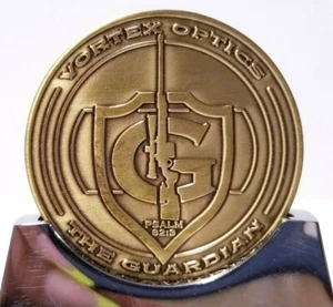 Vortex Optics The Guardian Challenge Coin Psalm 82:3 - Picture 1 of 4