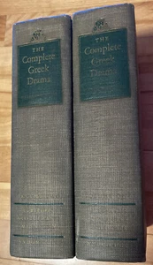 The Complete Greek Drama - Oates & O’Neil Fourth 4th Printing 1938 - Picture 1 of 5